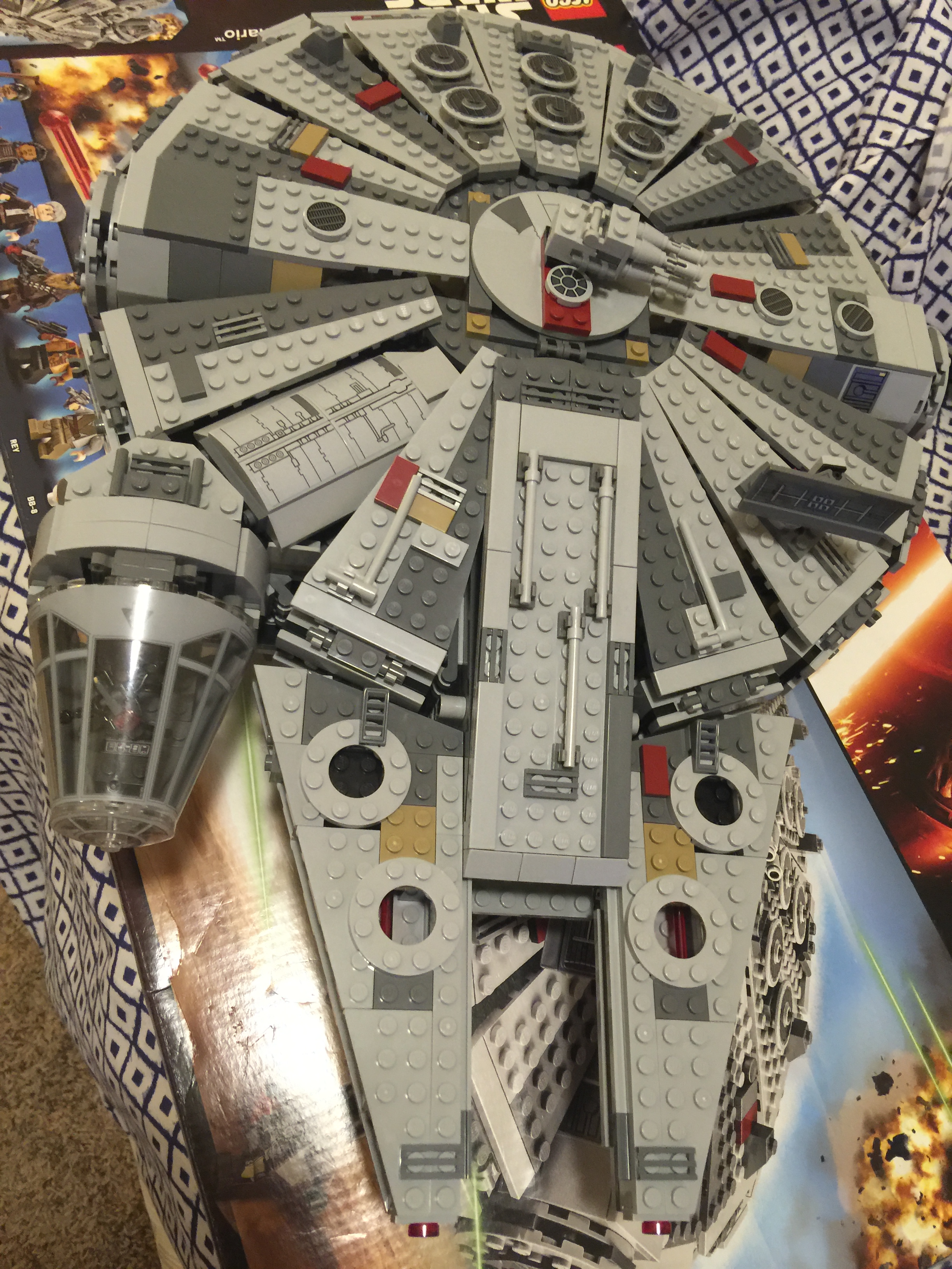 LEGO Star Wars Millennium Falcon 75105 Building Kit \u2013 Review ...